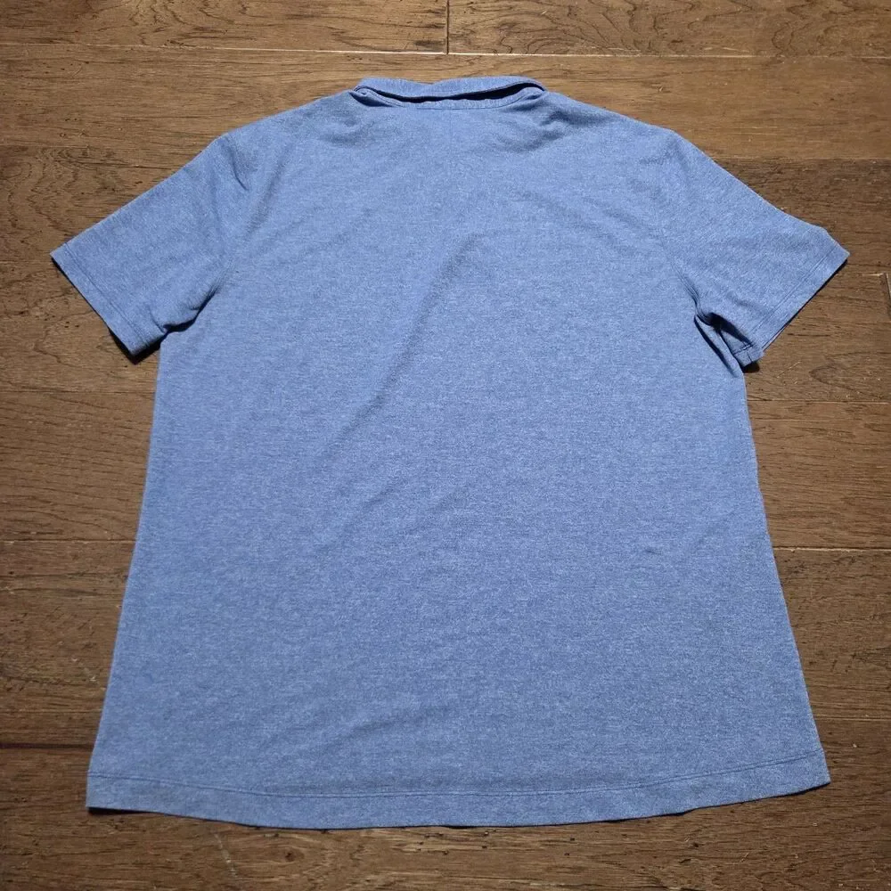 Lululemon Evolution Polo Shirt Men XL Short Sleeve Athletic Golf Performance